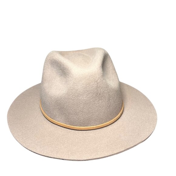SOLD Brixton Fedora Old Money Quiet Luxury Indiana Grandpa Indie Wool Size Mediu - Picture 1 of 12